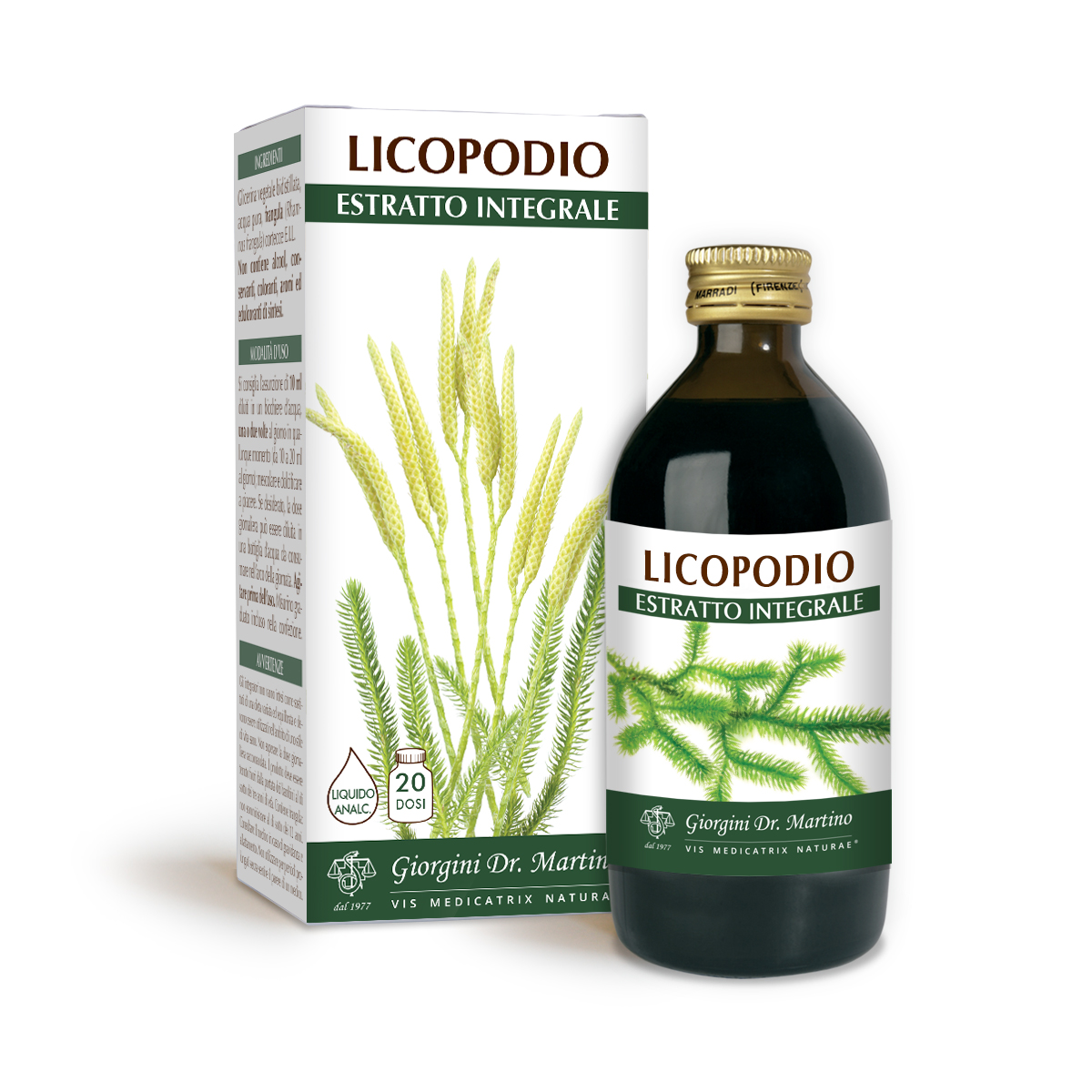 LICOPODIO EXTRACTO INTEGRAL 200 ml main product photo