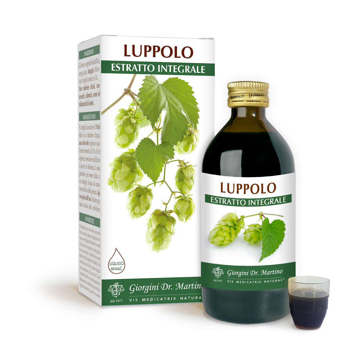 HOUBLON Extrait intégral Liquide sans alcool