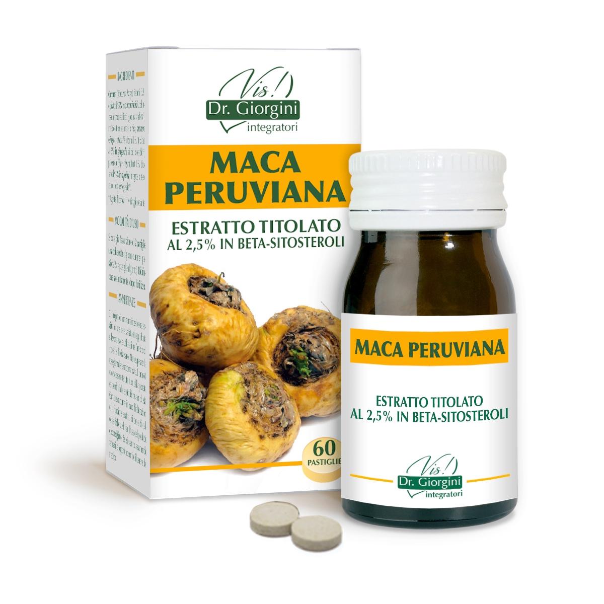 PERUANISCHE MACA standardizierter Extrakt Tabletten