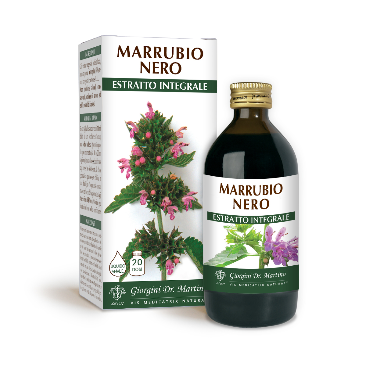 MARRUBIO NEGRO EXTRACTO INTEGRAL 200 ml main product photo