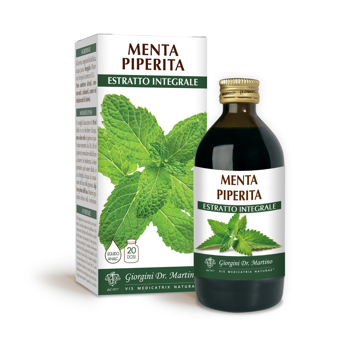 MENTHE POIVRÉE EXTRAIT INTÉGRAL 200 ml main product photo