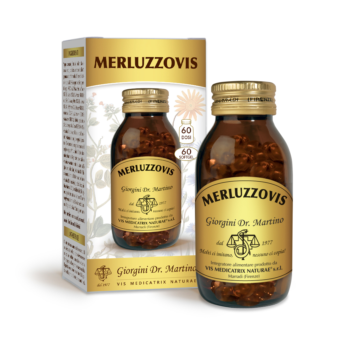 MERLUZZOVIS 90 g - 1,5 g Softgels