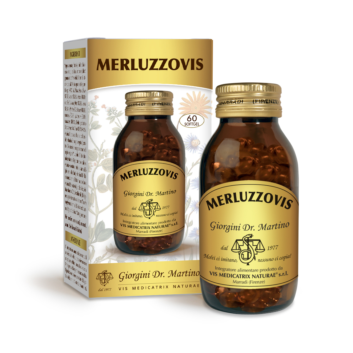 MERLUZZOVIS 90 g - 1,5 g softgels main product photo