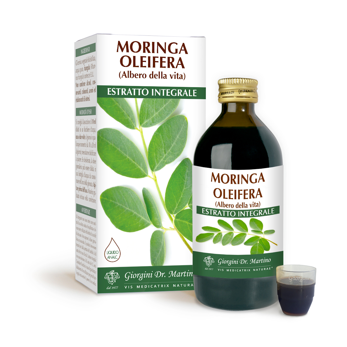 MORINGA OLEIFERA Whole extract Alcohol-free liquid
