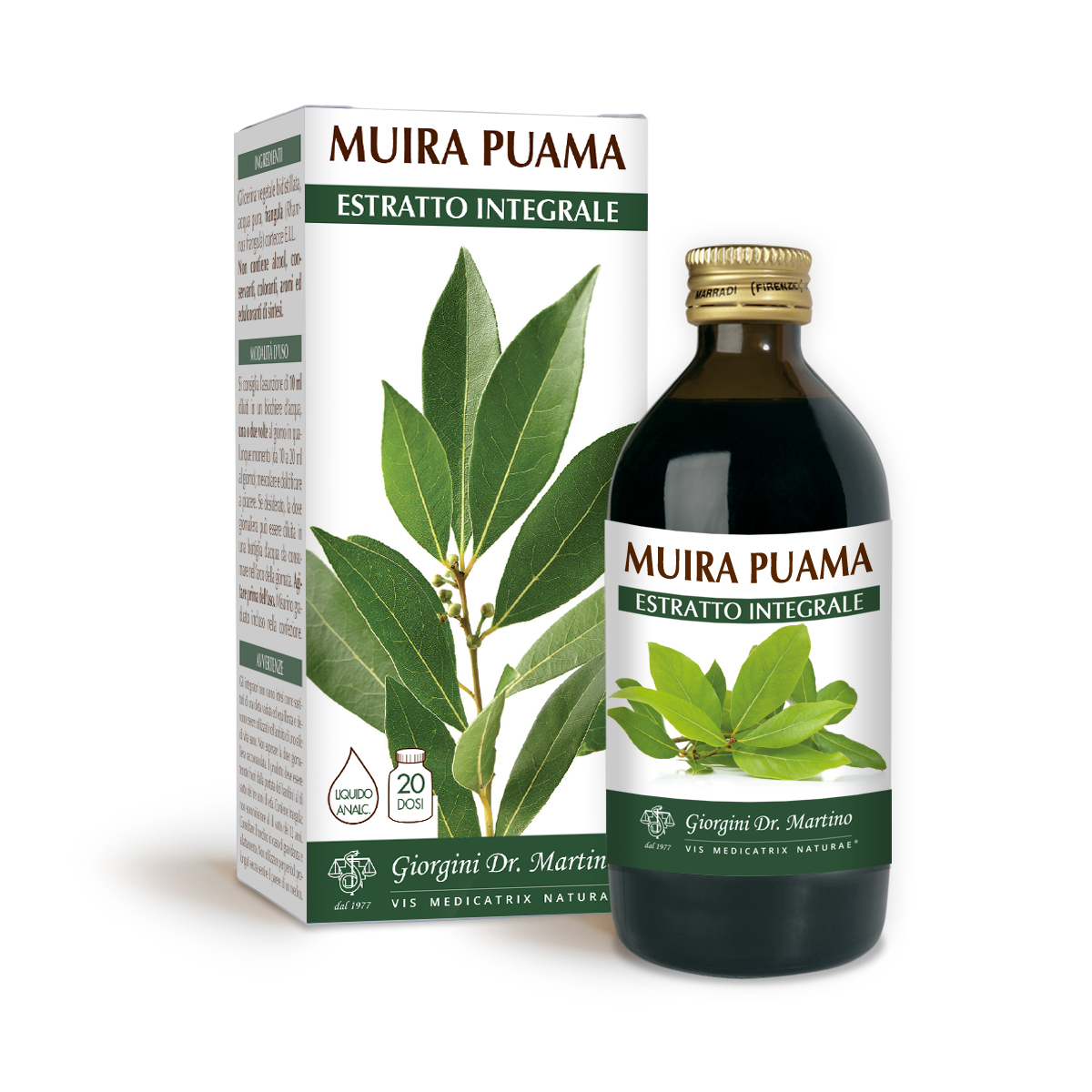 MUIRA PUAMA GESAMTEXTRAKT 200 ml  main product photo