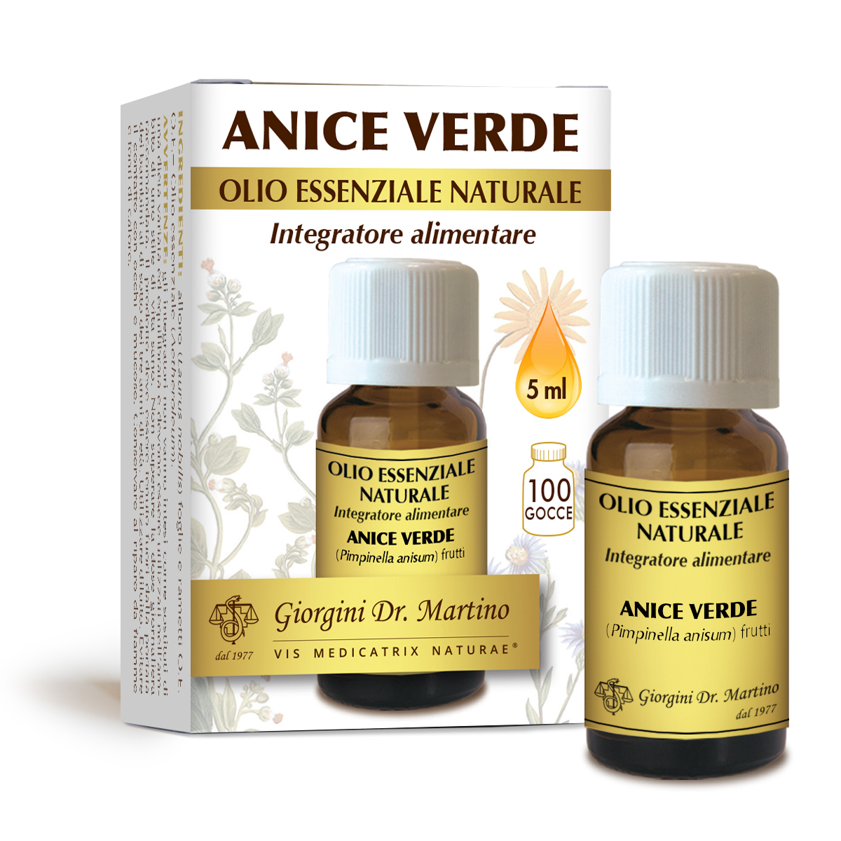 GRÜNER ANIS natürliches ätherisches Öl 5 ml main product photo