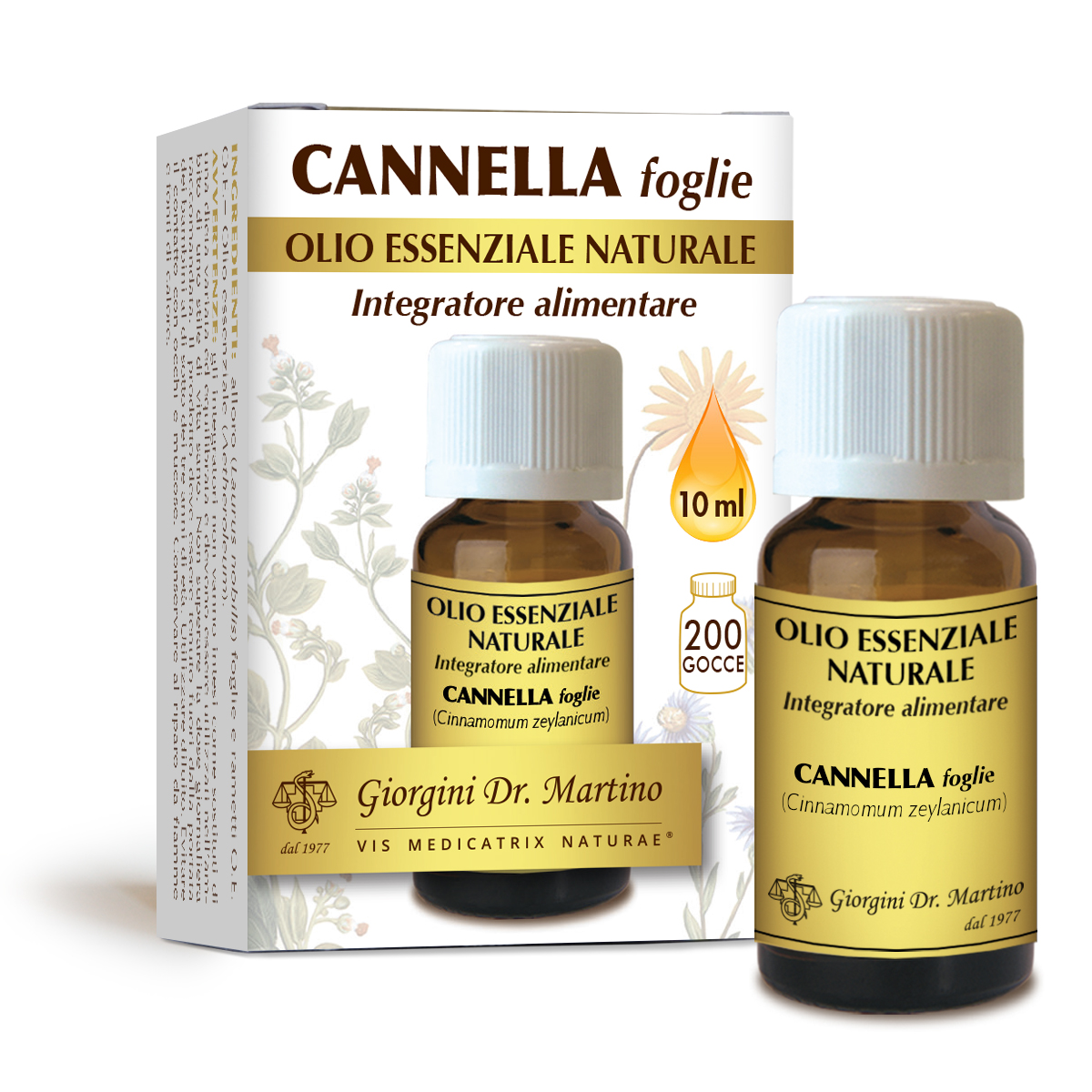 CANELA HOJAS aceite esencial natural 10 ml main product photo