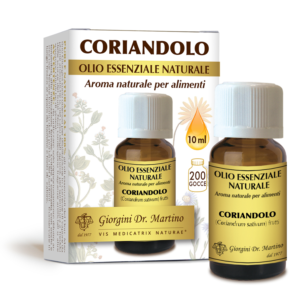 Coriandre H.E.V. 10 ml main product photo
