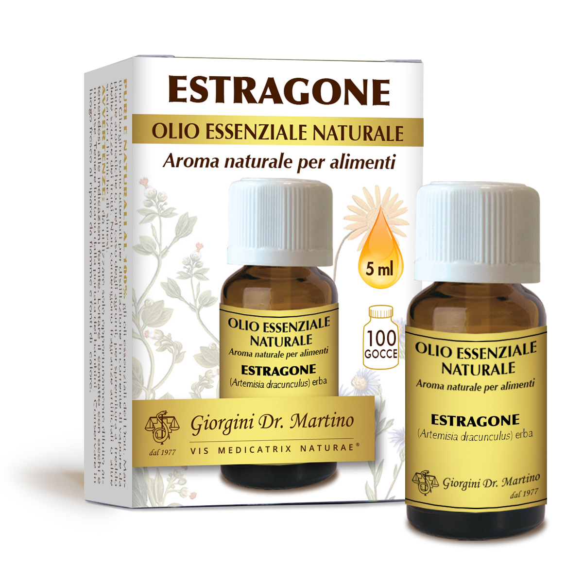 Estragón aceite esencial natural 5 ml main product photo