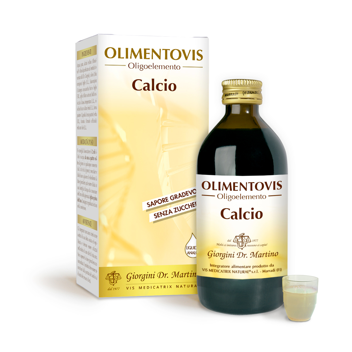 CALCIUM Olimentovis Liquide sans alcool