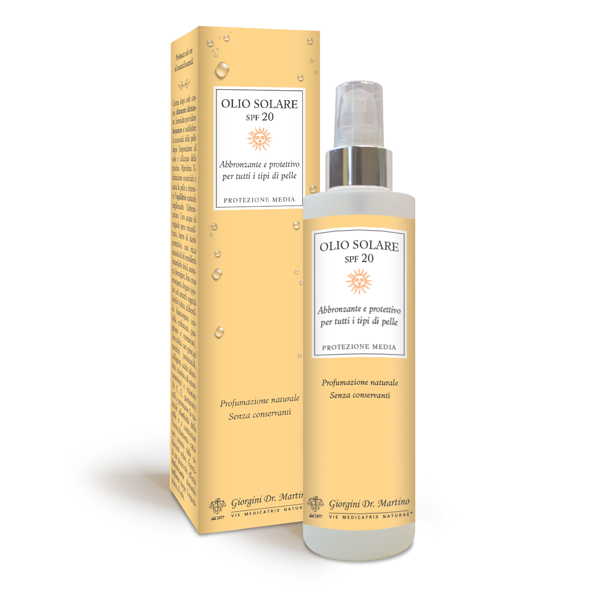 HUILE SOLAIRE SPF 20 - 250 ml main product photo