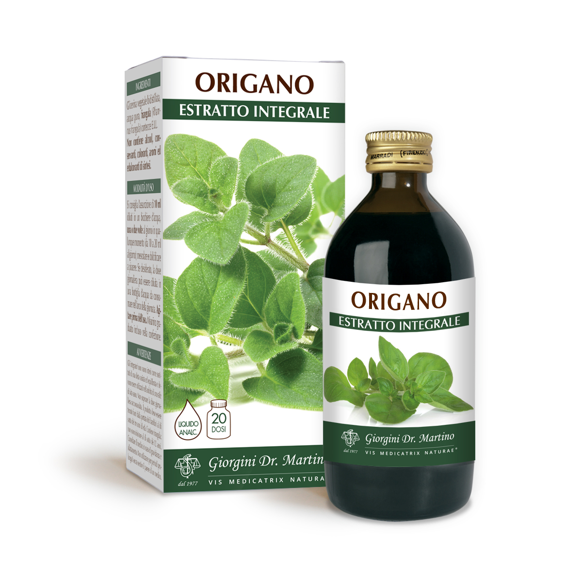OREGANO WHOLE EXTRACT 200 ml main product photo