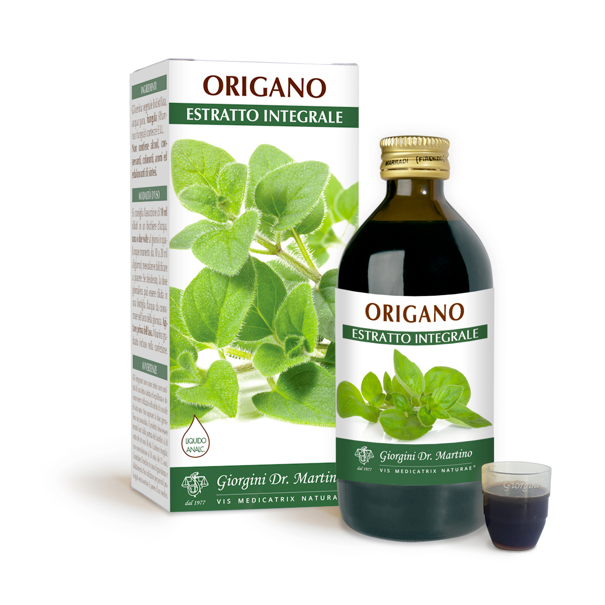 Extrait intégral d'ORIGAN Liquide sans alcool