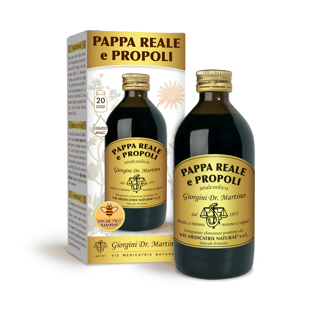 ROYAL JELLY AND PROPOLIS alcohol-free 200 ml  main product photo
