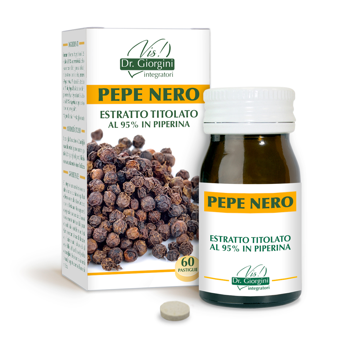POIVRE NOIR extrait standardisé Pastilles