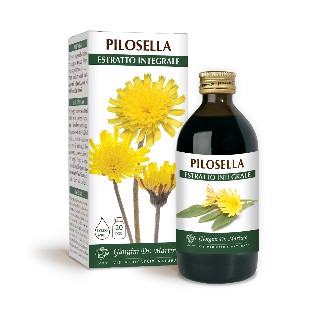 PILOSELLE EXTRAIT INTEGRAL 200 ml main product photo