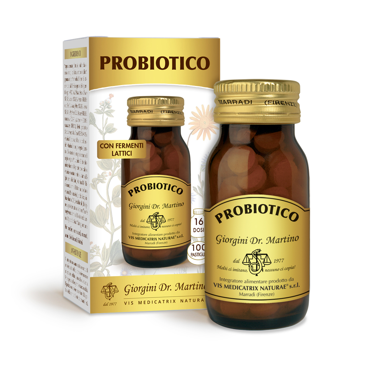 PROBIOTICO 50 g - pastilles de 500 mg main product photo