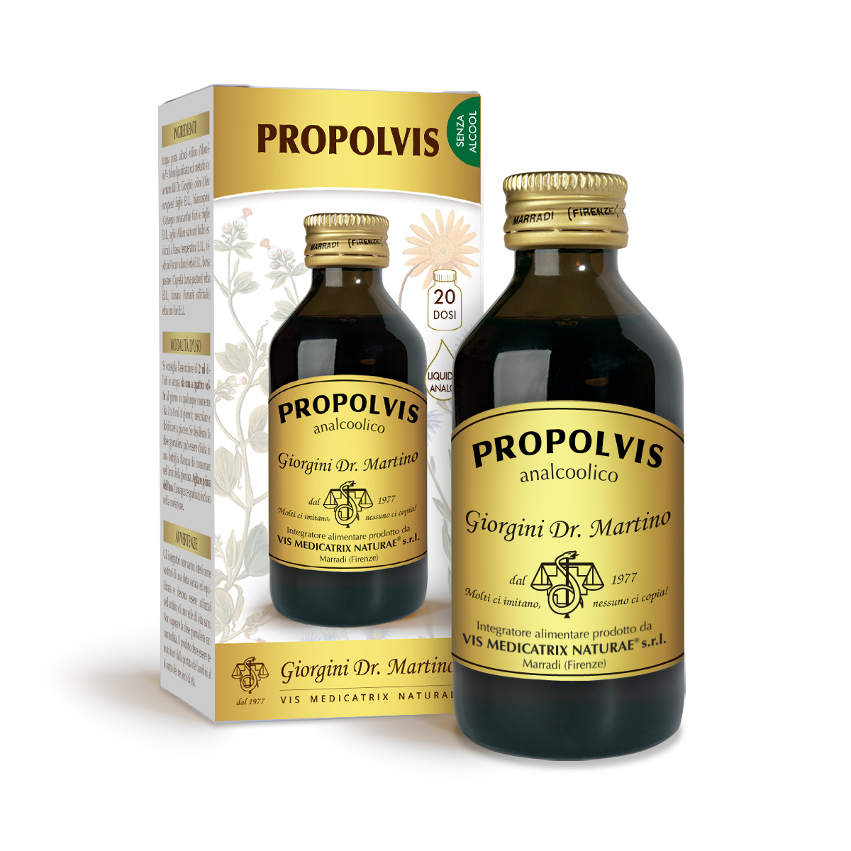 PROPOLVIS 100 ml alkoholfreie Flüssigkeit main product photo