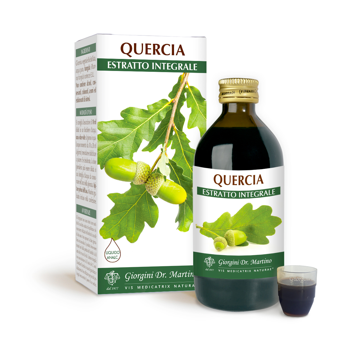 EICHENHOLZ-Gesamtextrakt Alkoholfreie Flüssigkeit