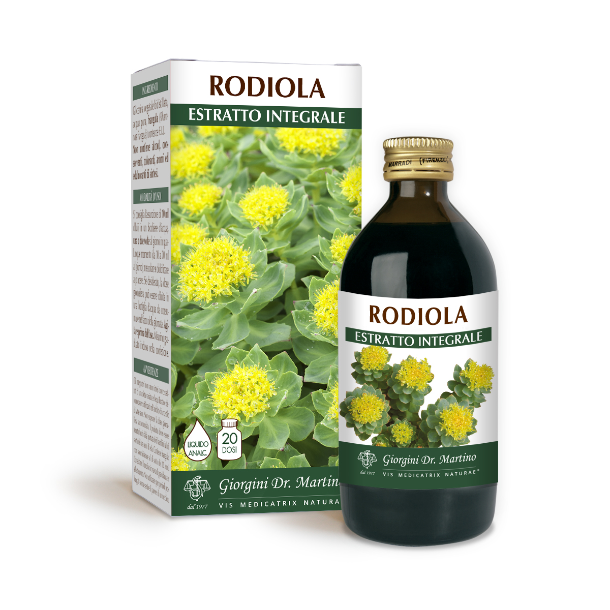 RHODIOLA WHOLE EXTRACT 200 ml main product photo