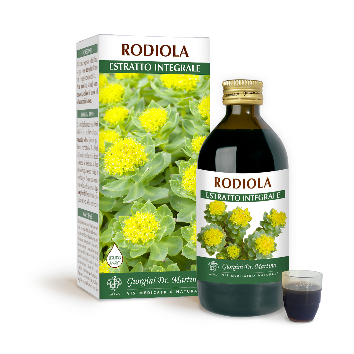 RHODIOLA whole extract Alcohol-free liquid