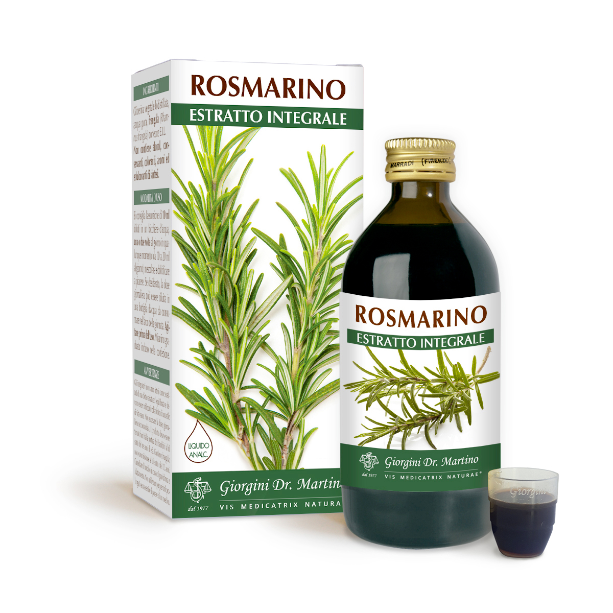 Extrait intégral de ROMARIN Liquide sans alcool