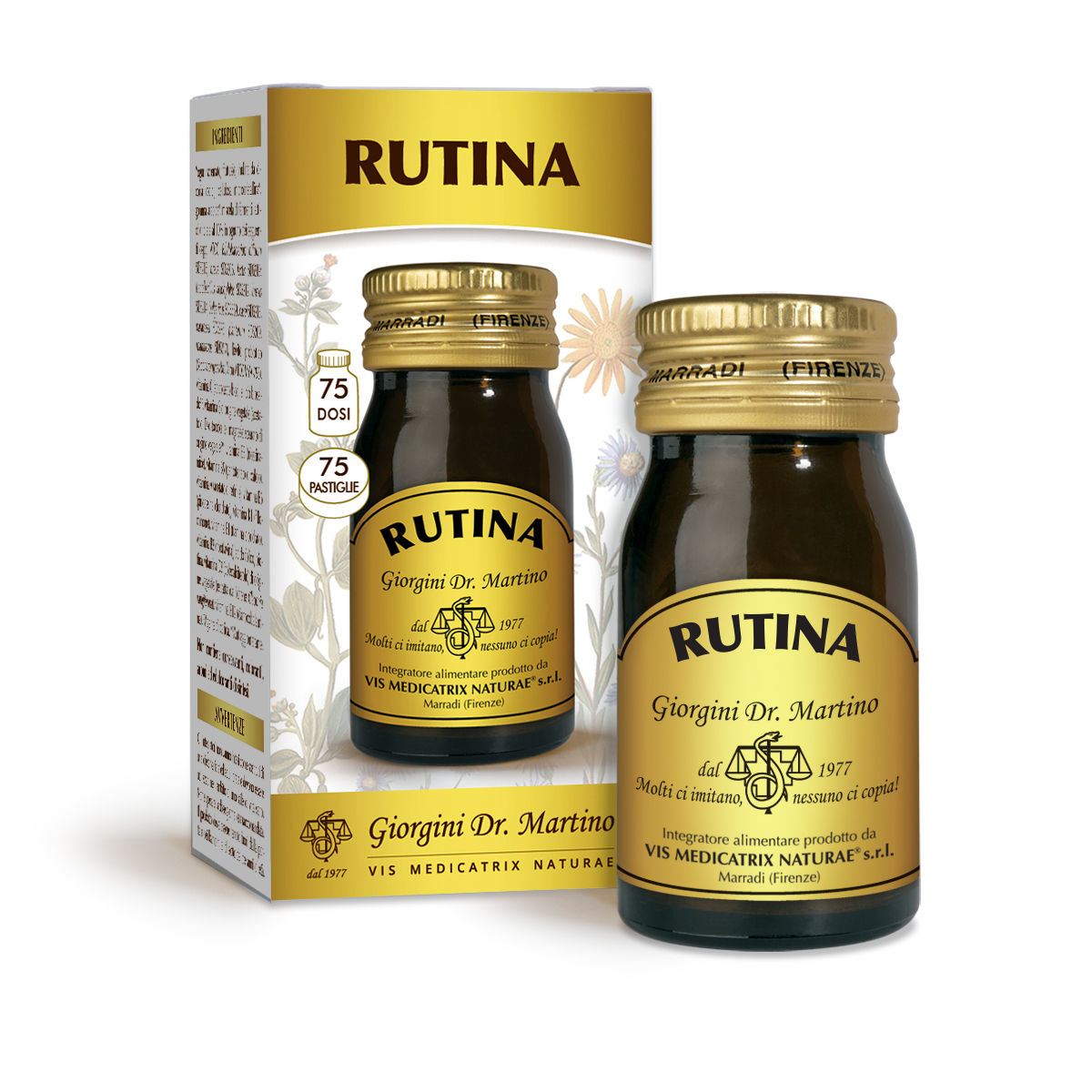 RUTIN 30 g - 75 Tablets (400 mg) main product photo