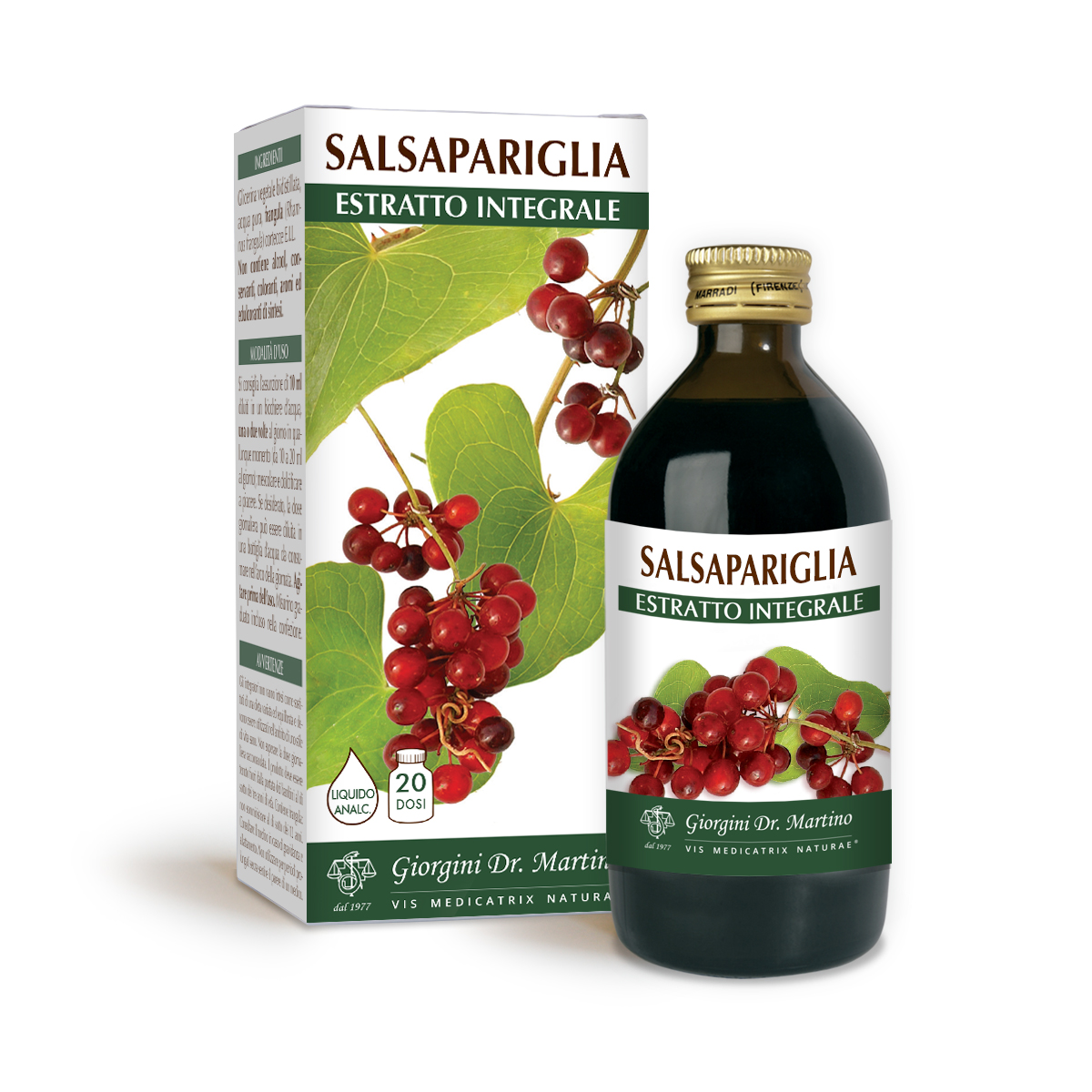 SARSAPARILLA WHOLE EXTRACT 200 ml main product photo