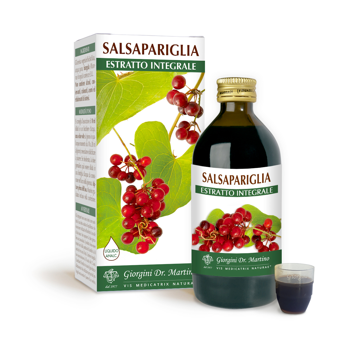 Sarsaparilla Whole Extract Alcohol-free liquid