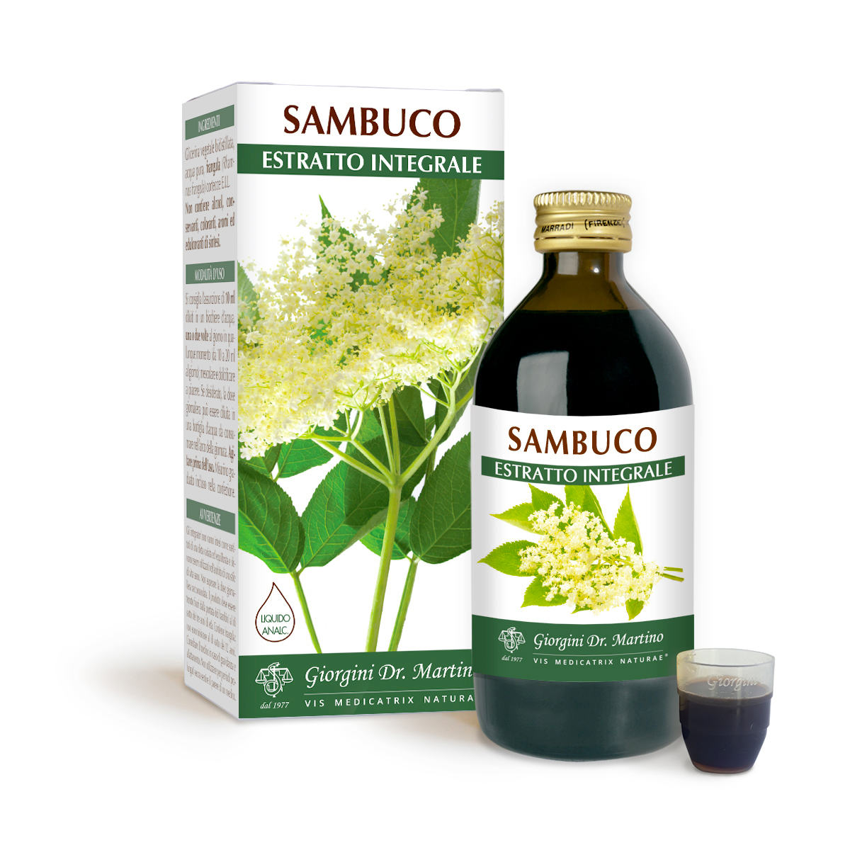 ELDERBERRY Whole extract Alcohol-free liquid