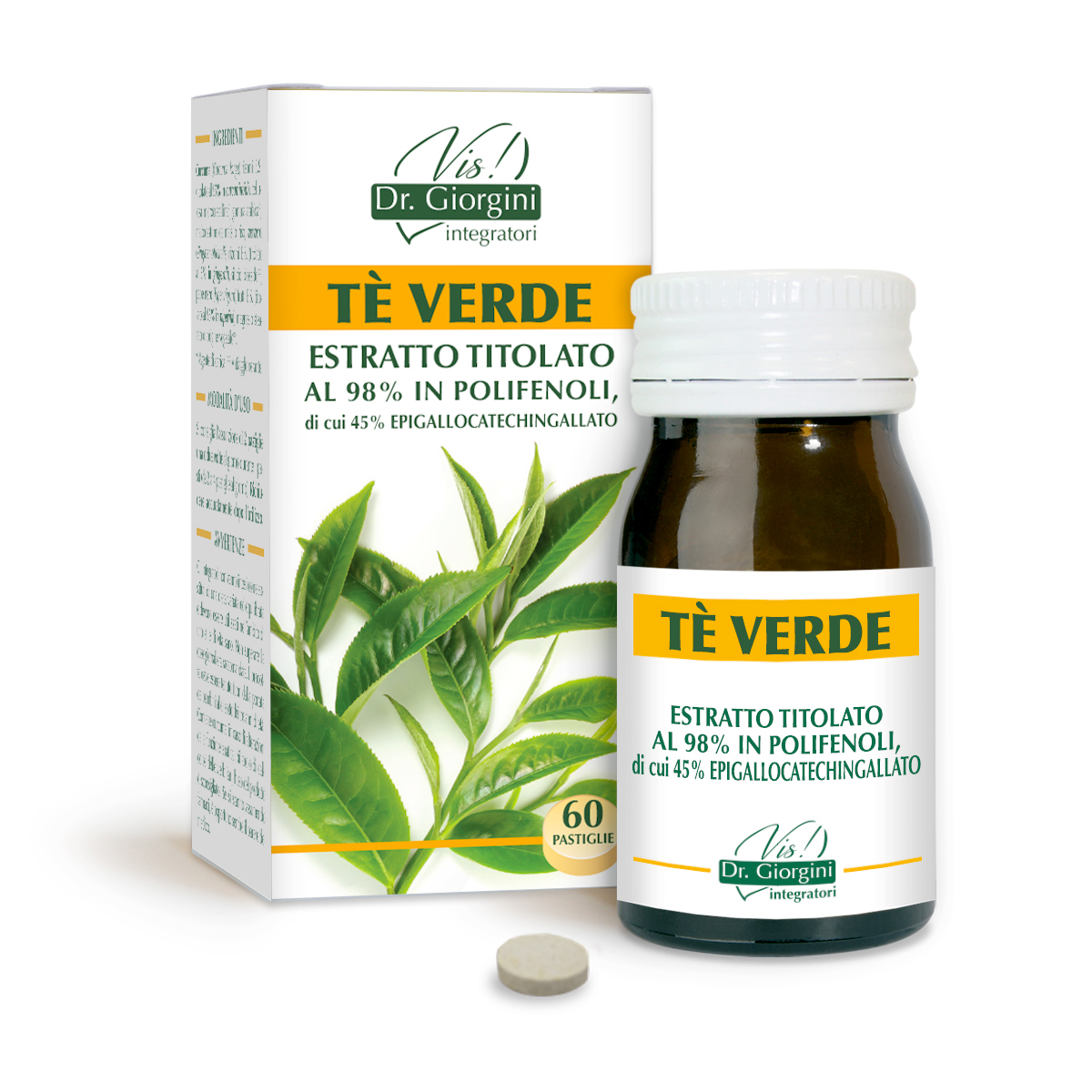 THÉ VERT Extrait standardisé Pastilles