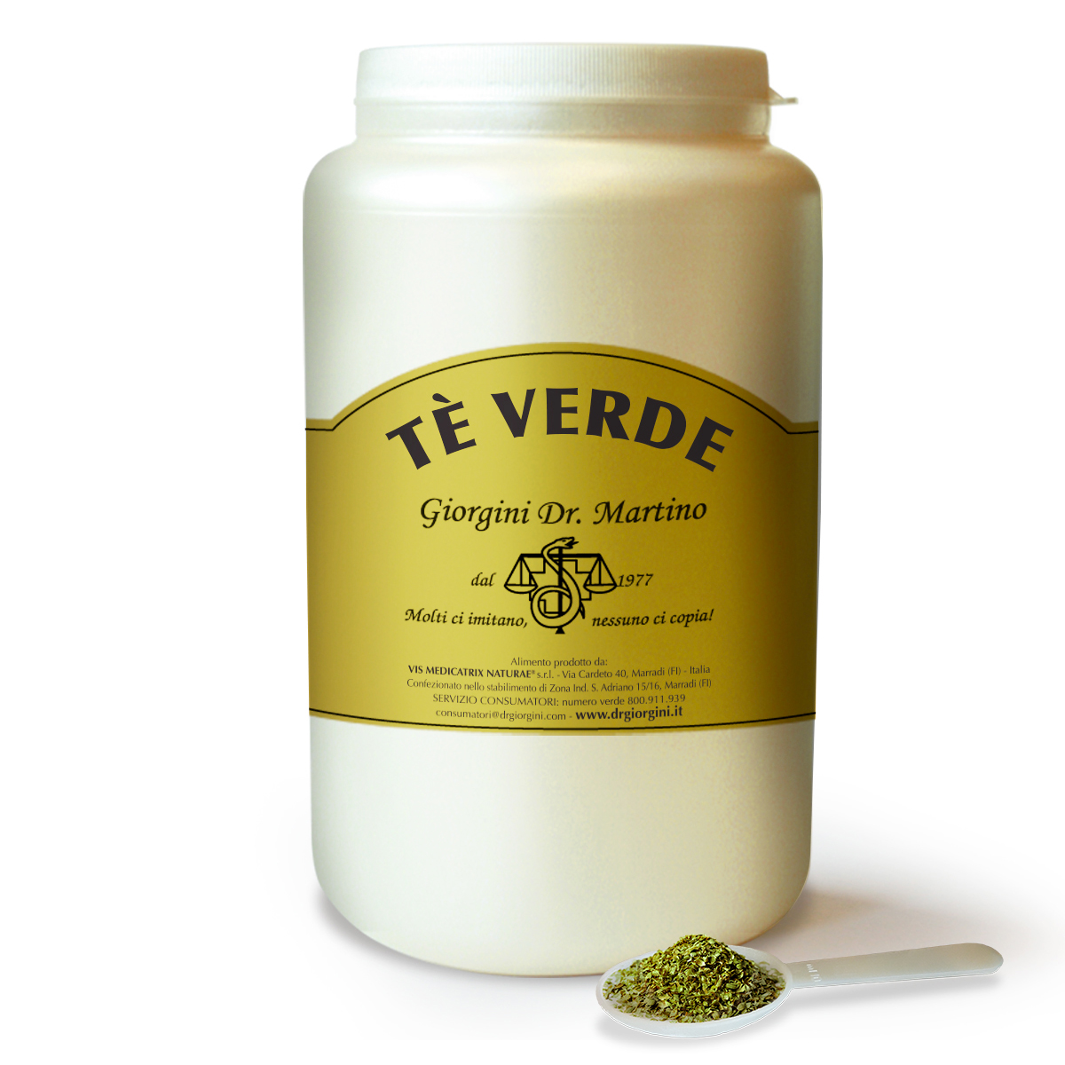 THÉ VERT Herbes coupées tisane