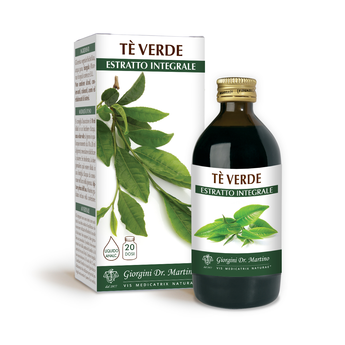 TÉ VERDE EXTRACTO INTEGRAL 200 ml main product photo