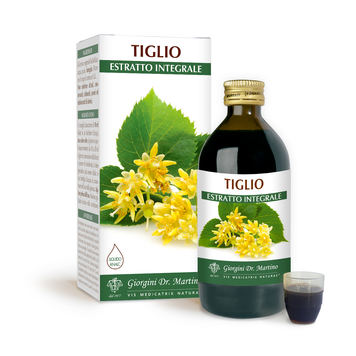 Extrait intégral de TILLEUL Liquide sans alcool