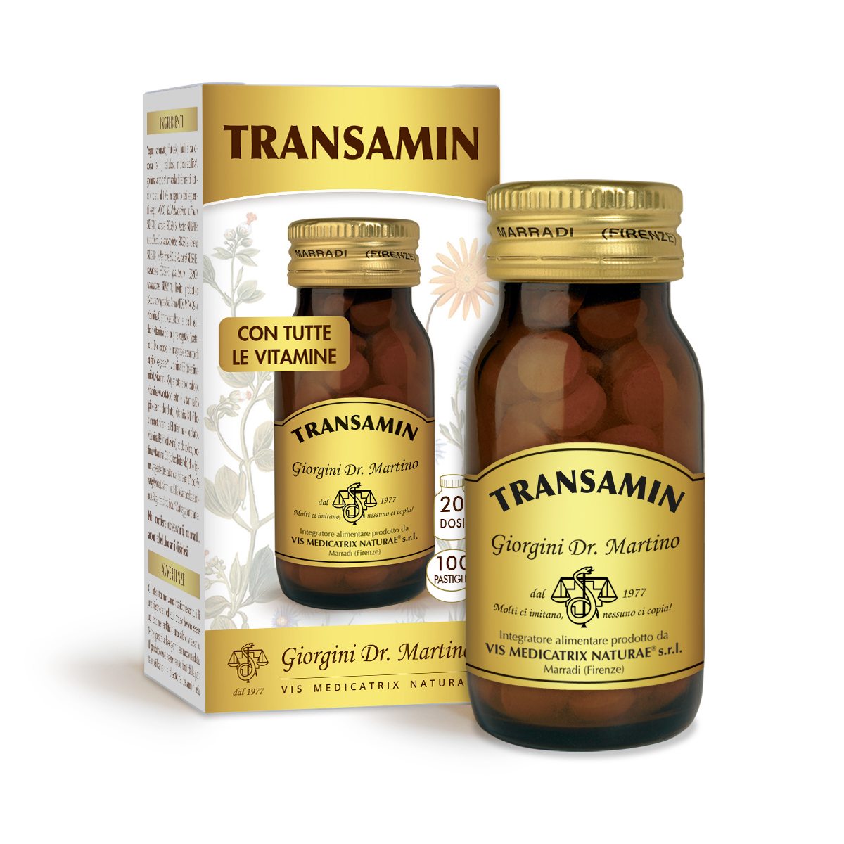 TRANSAMIN 50 g - pastilles de 500 mg main product photo