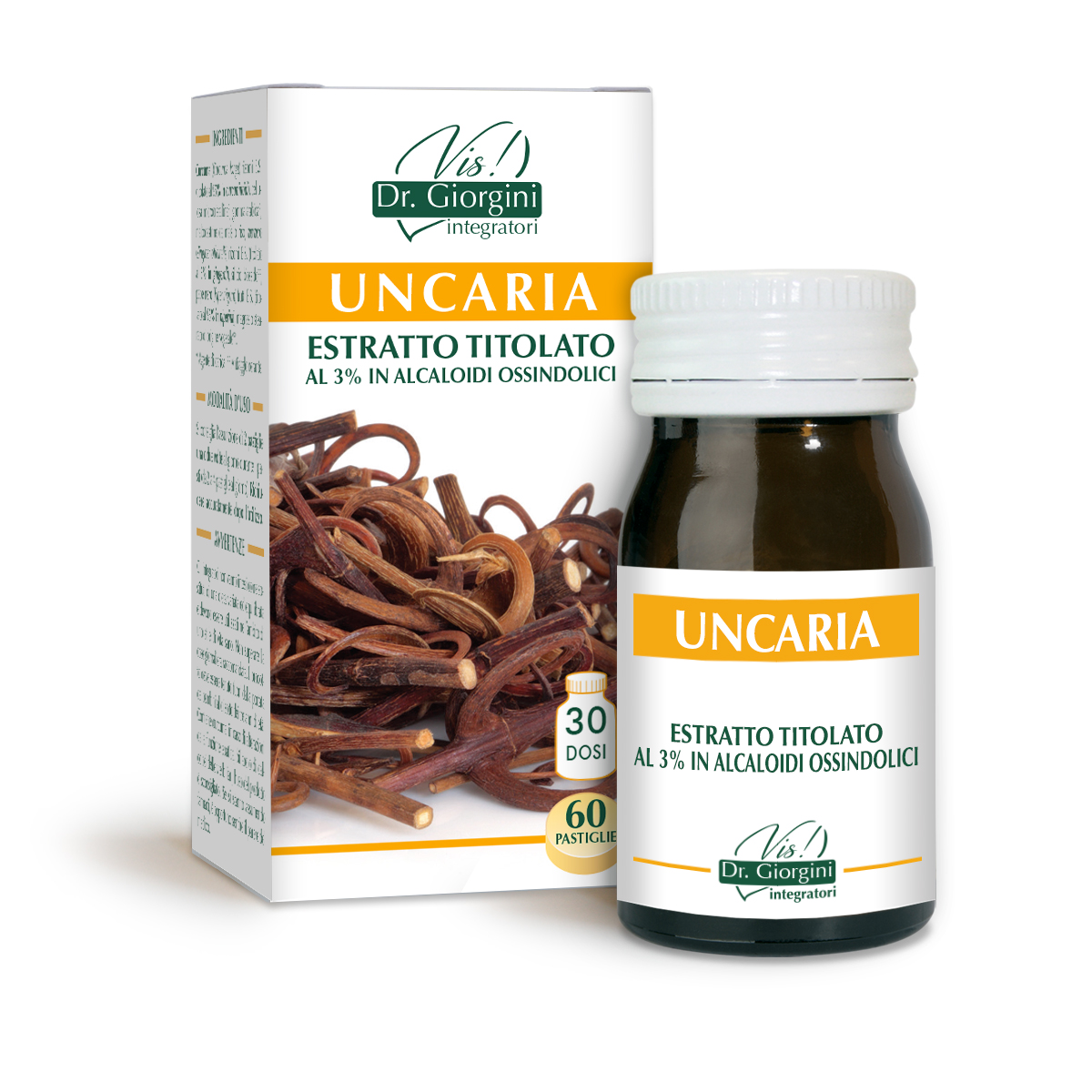 UÑA DE GATO EXTRACTO ESTANDARIZADO 60 pastillas main product photo