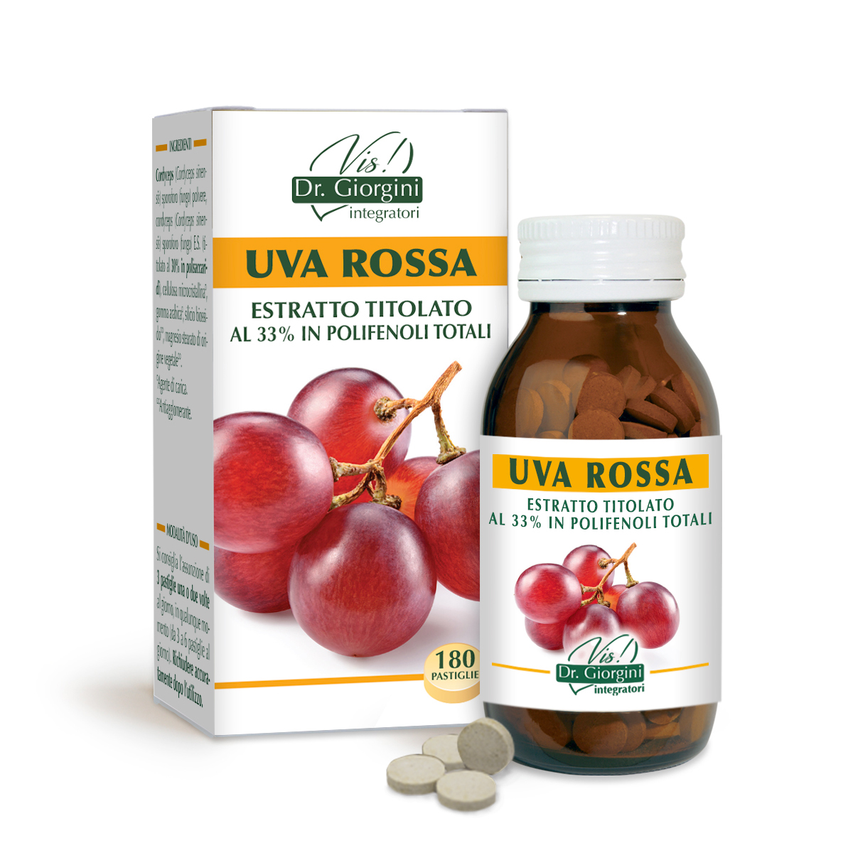 RAISIN ROUGE extrait standardisé Pastilles