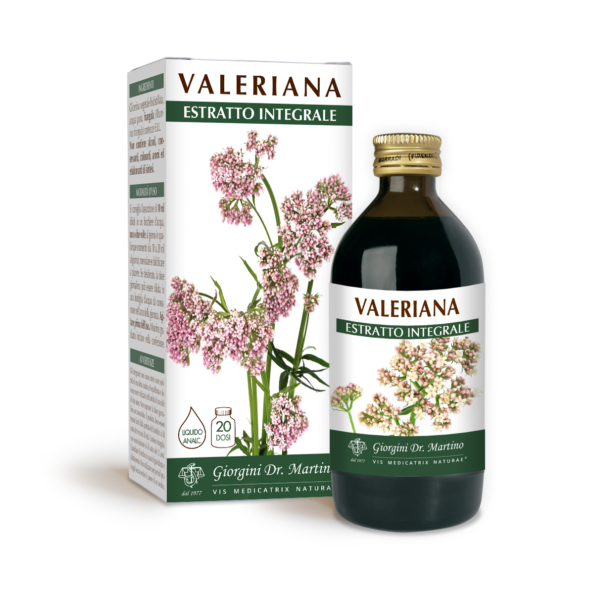 VALERIANE EXTRAIT INTEGRAL 200 ml main product photo