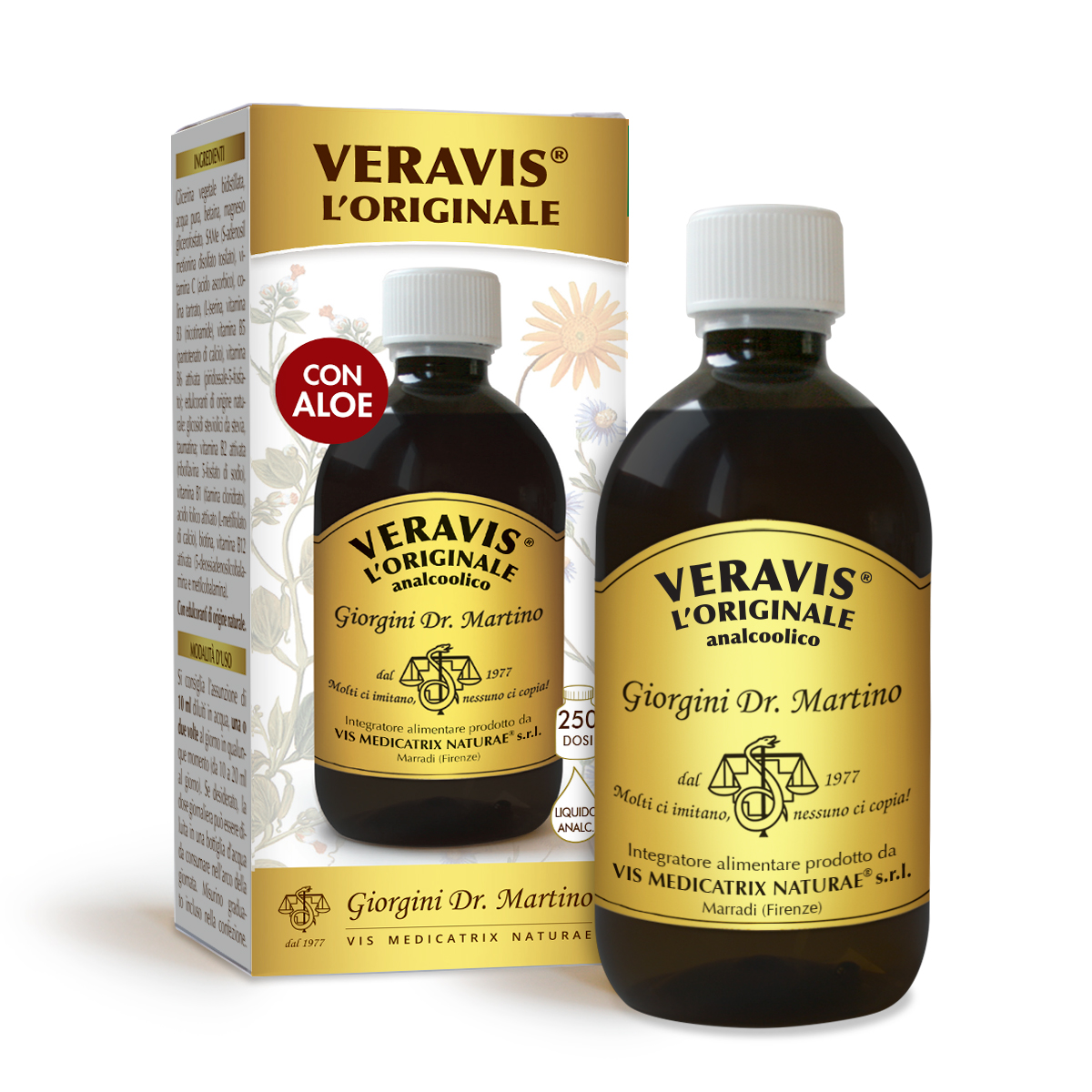 VERAVIS EL ORIGINAL LÍQUIDO SIN ALCOHOL 500 ml main product photo