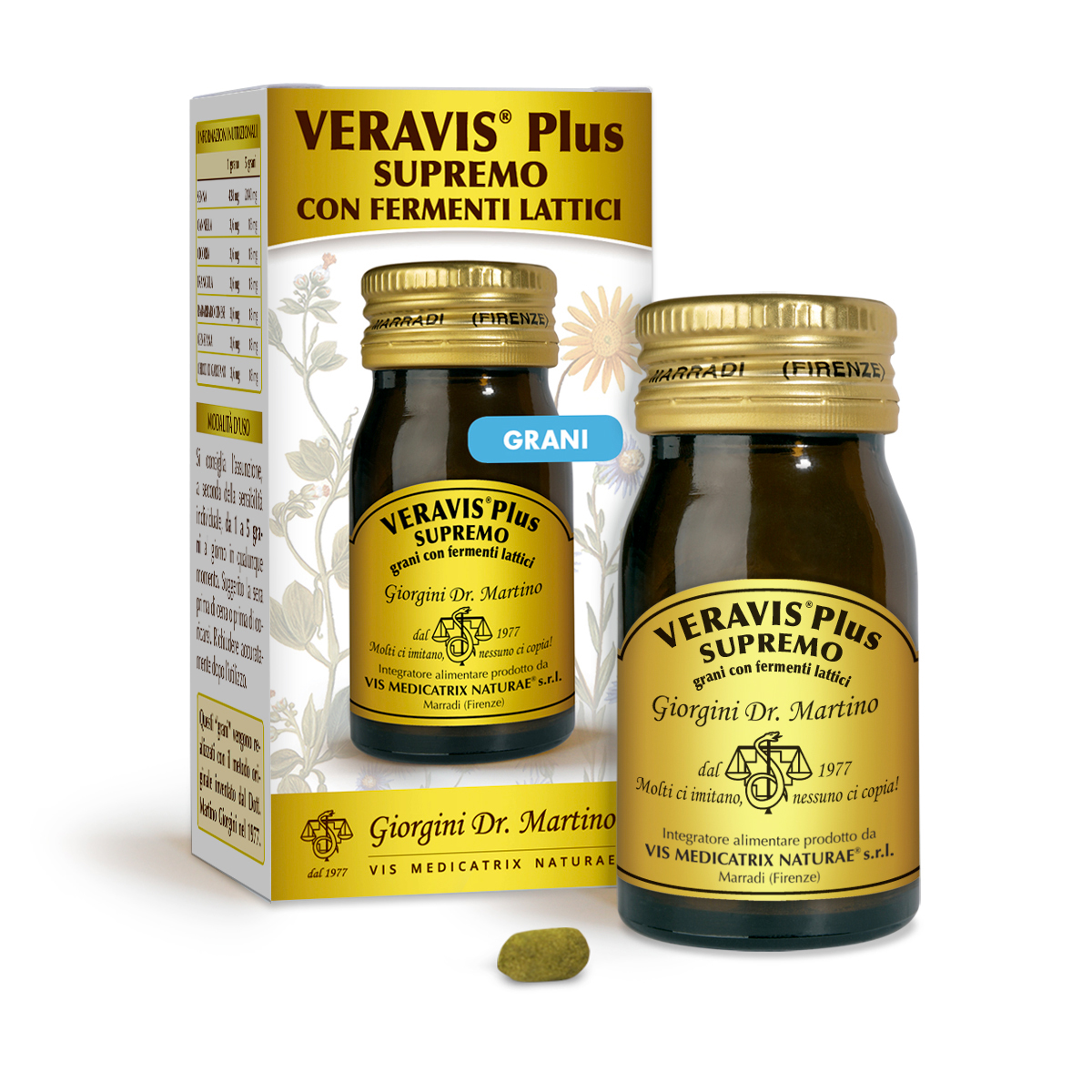 VERAVIS Plus SUPREME grains aux ferments lactiques Grains