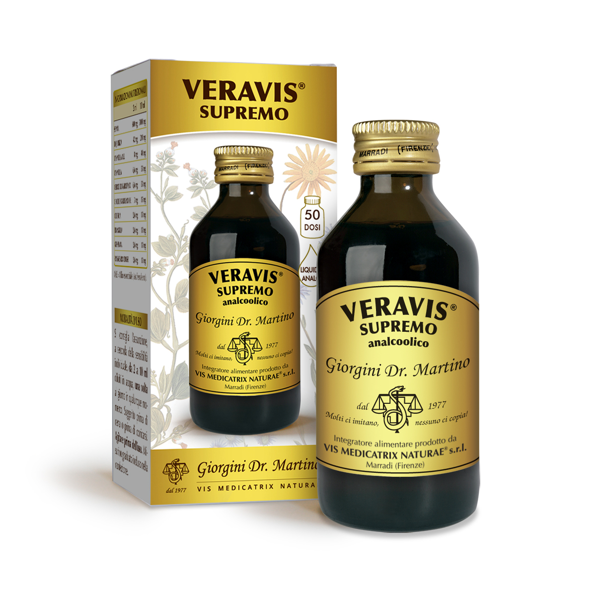 VERAVIS SUPRÊME sans alcool 100 ml main product photo