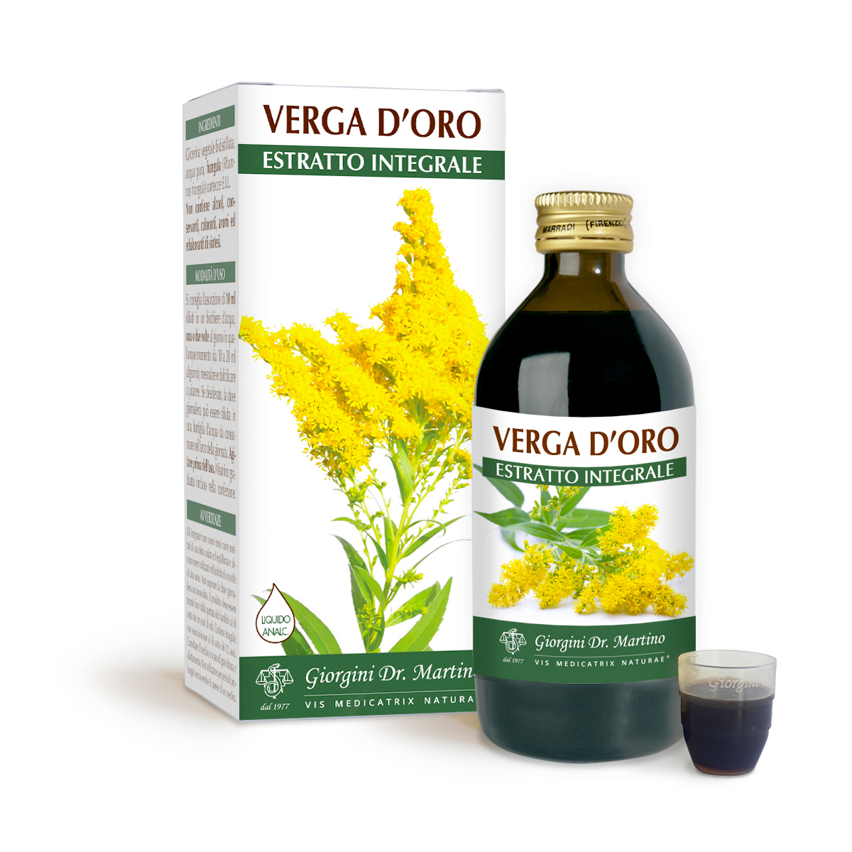 Goldruten-Gesamtextrakt Alkoholfreie Flüssigkeit