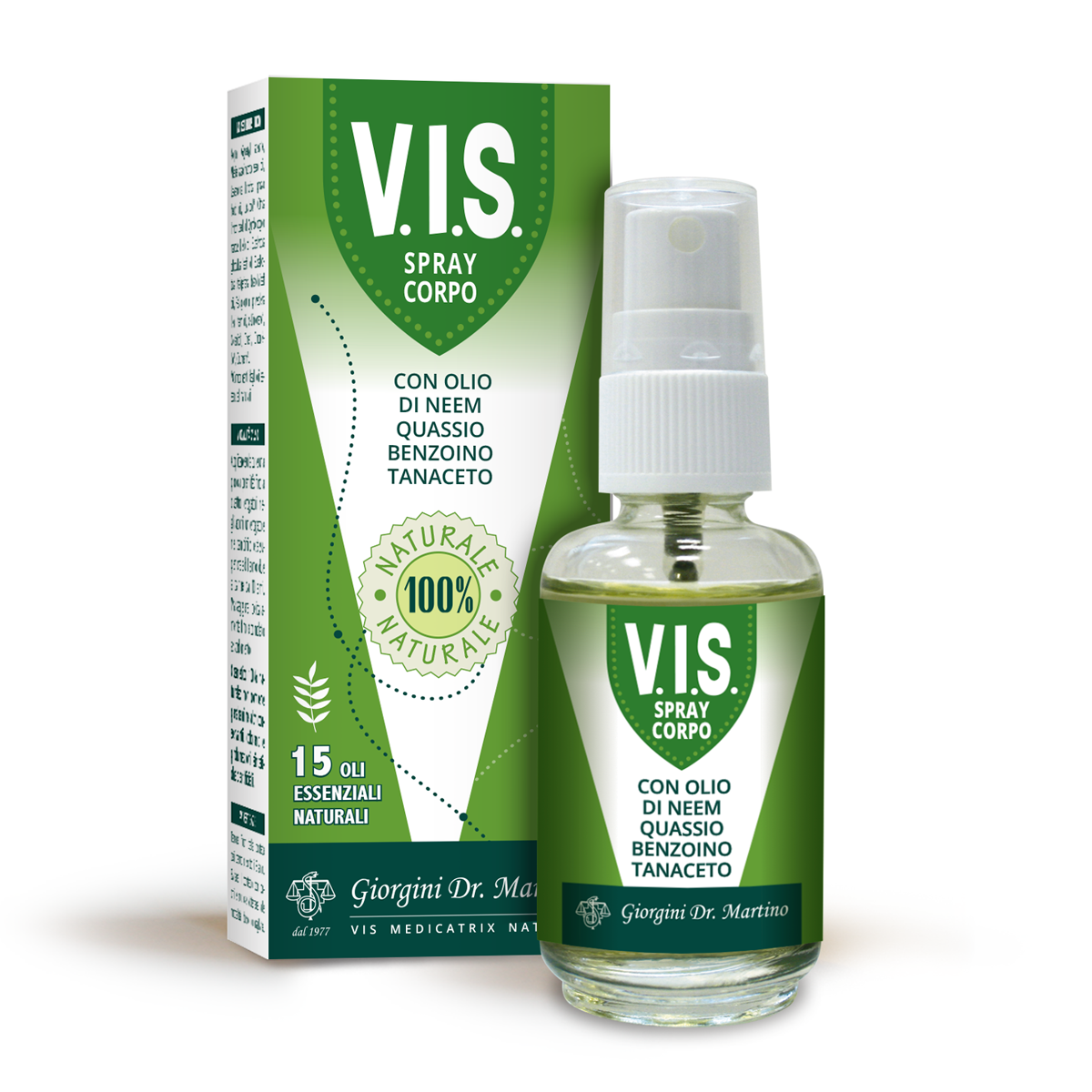 V.I.S. SPRAY POUR LE CORPS main product photo