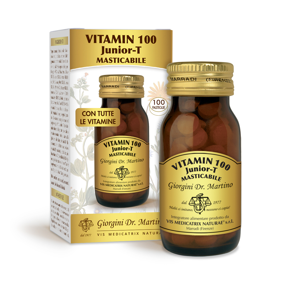 VITAMIN 100 Junior Chewable tablets