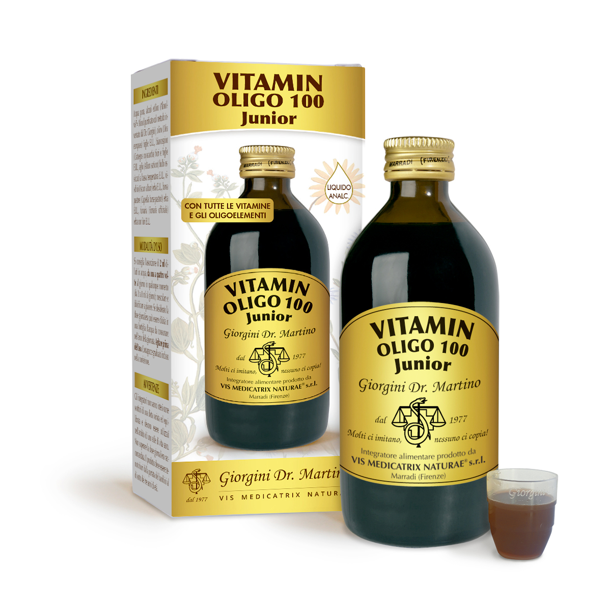 VITAMIN OLIGO 100 Junior Liquide sans alcool