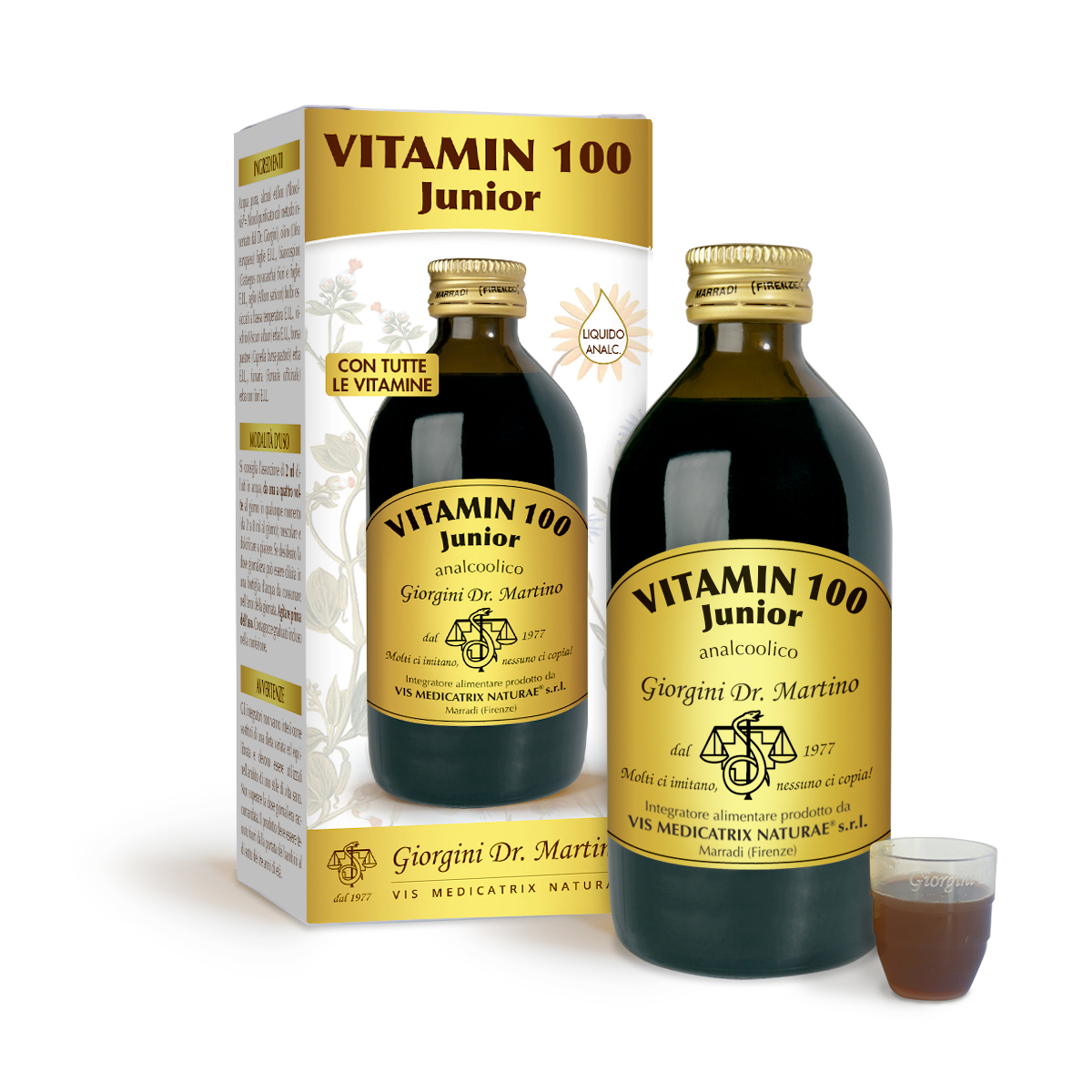 VITAMIN 100 Junior Alcohol-free liquid