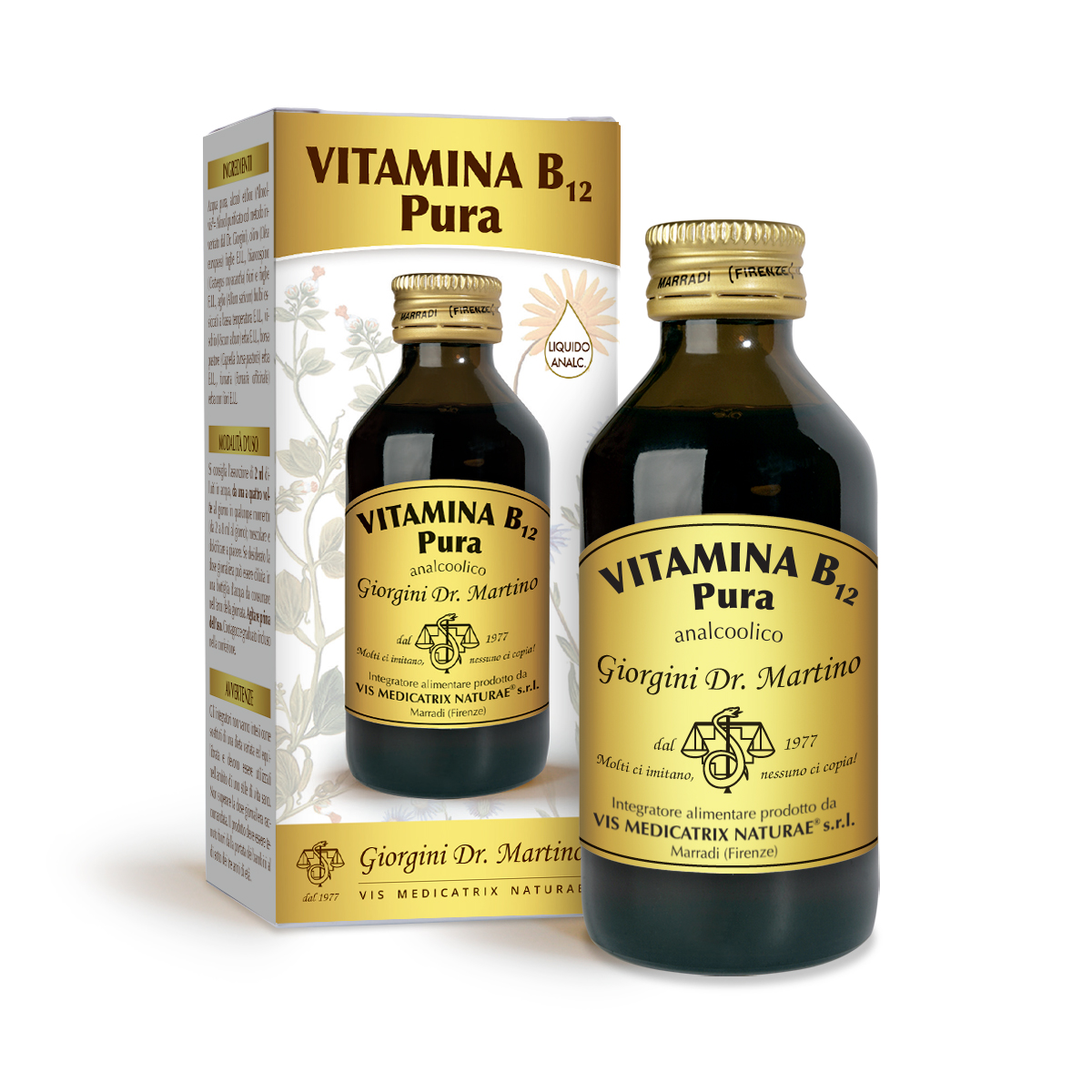REINES VITAMIN B12 100 ml alkoholfreie Flüssigkeit main product photo