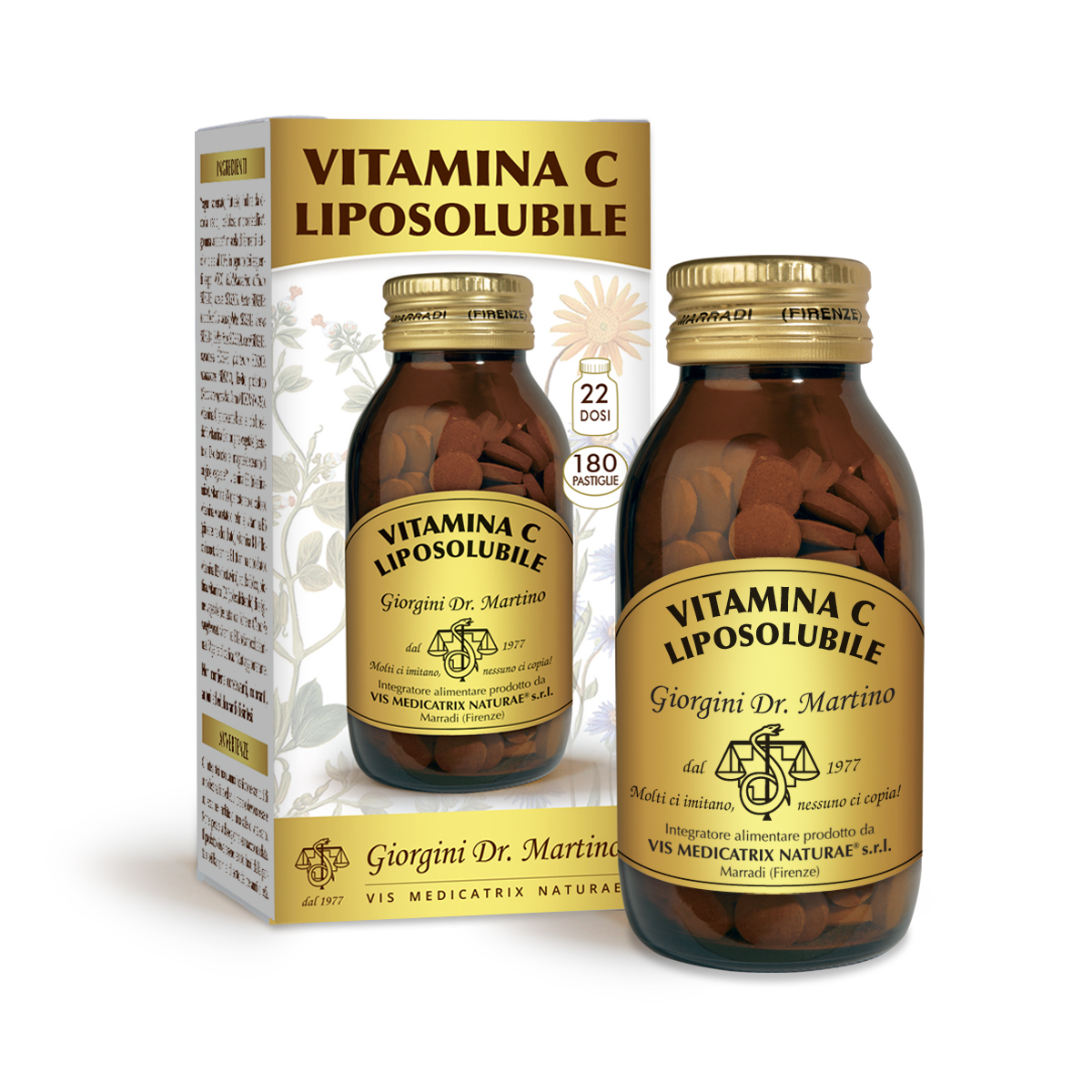 LIPOSOLUBLE VITAMIN C Tablets main product photo