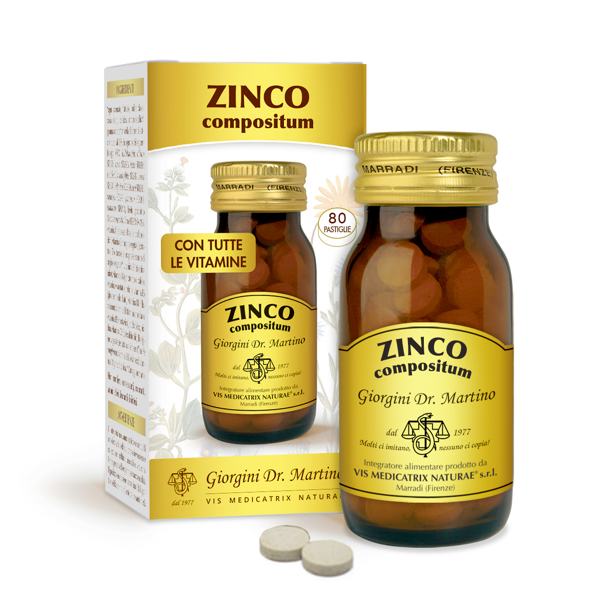 ZINCUM COMPOSITUM 80 tablets