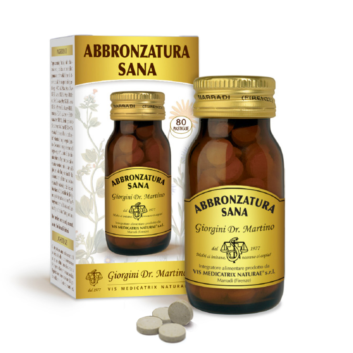ABBRONZATURA SANA 40 g - tabletas de 500 mg main product photo